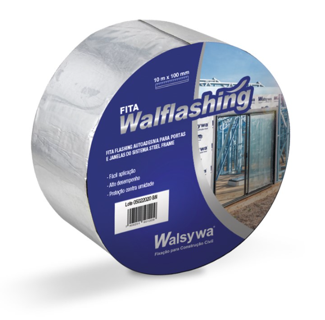 FITA MANTA ASFALTICA WALFLASHING WALSYWA 560077 100mm - 10m