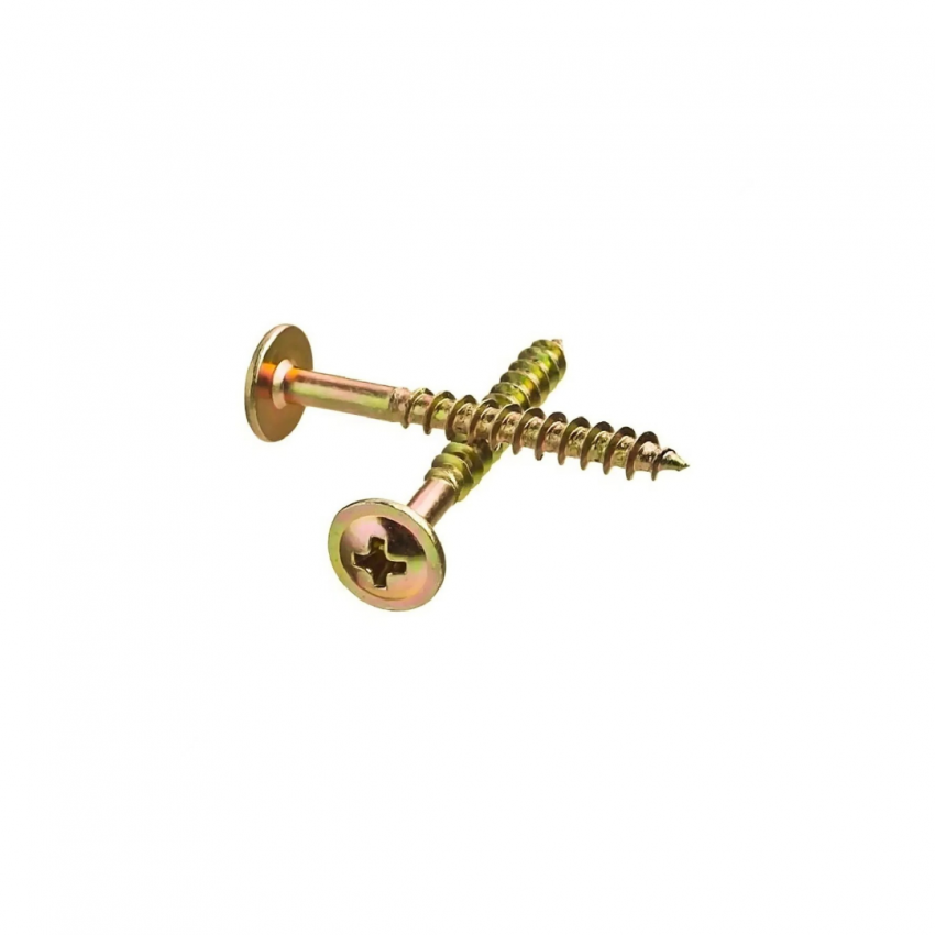 PARAFUSO CHIPBOARD FLANGEADO BICROMATIZADO ANCORA PFCH4545 4,5x45mm - 500 unidades